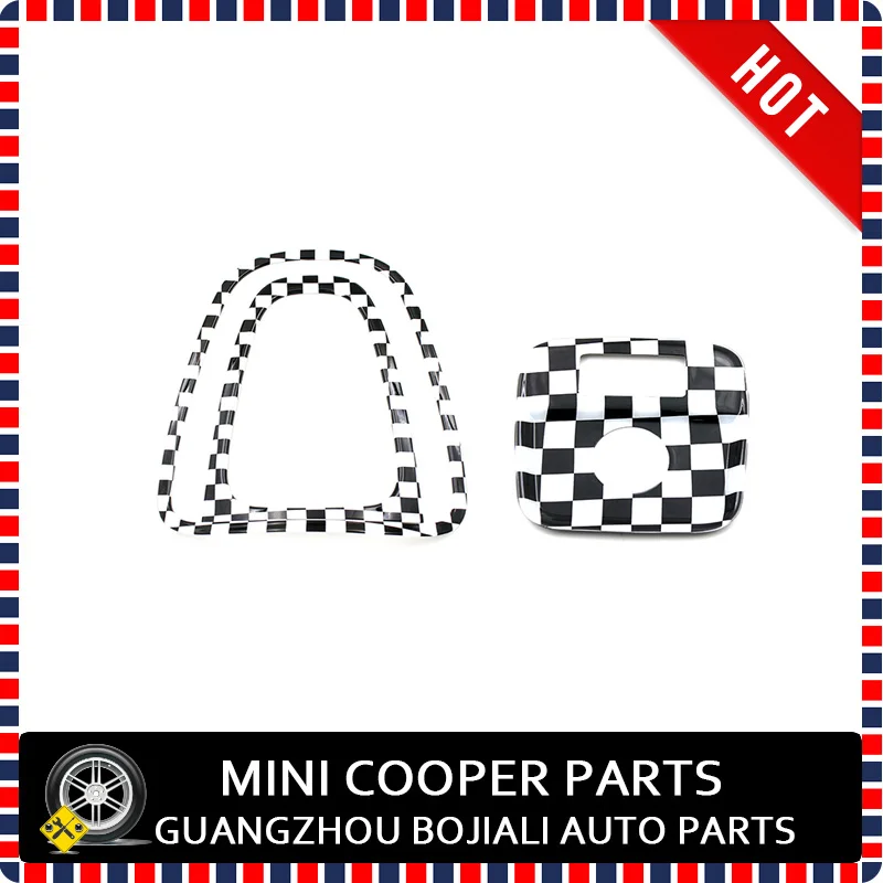 Mini Cooper F60 Mid Airvent+USB Cover Chequred 1