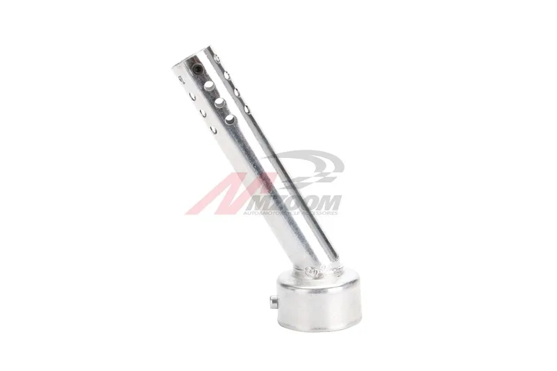 48mm Motorcycle Angled Exhaust Muffler Insert Baffle End Can DB Killer Silencer Muffler elbow 175MM Length