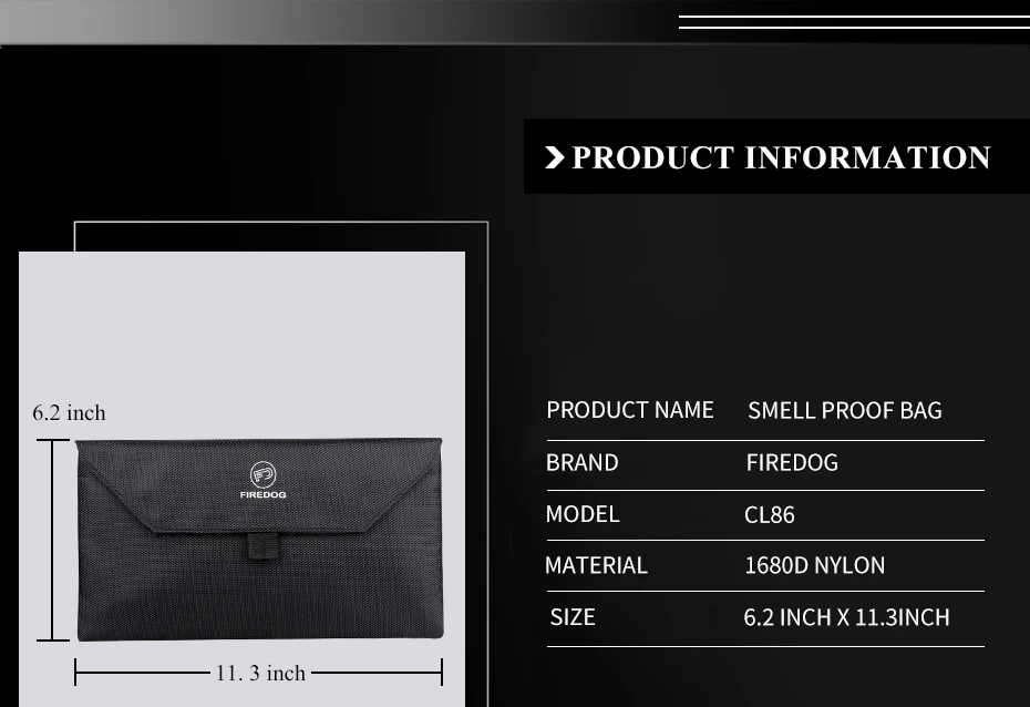odor proof pouch