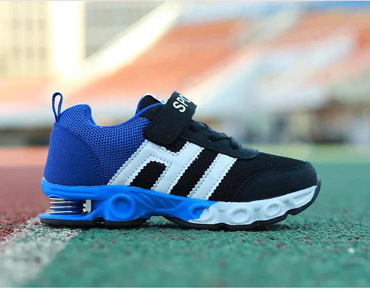 Casuais para Crianças Design de Amortecimento Tênis de Corrida para Meninas Tamanho Crianças Sapatos Meninos Esporte Respirável Malha Formadores 26-39 5 High Quality Mamãe e Bebê