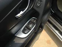 Для Nissan Qashqai J11 2014-15 автомобиля Стикеры серебро btype внутренняя двери, окна, ручки держатель переключатель крышки Бесплатная доставка