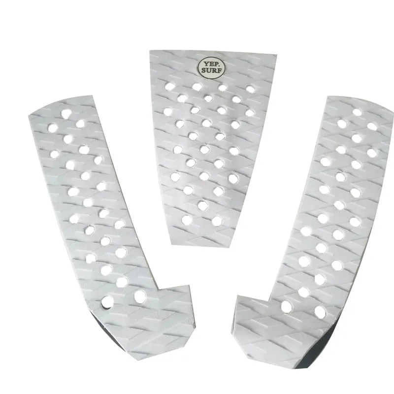 Surf Pad EVA sup deck pads white color mat traction surf pads wholesale