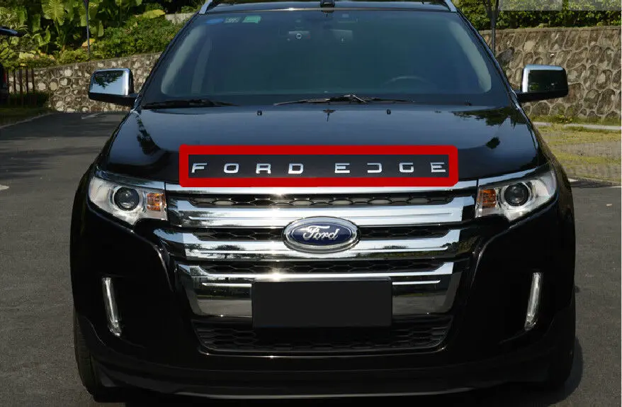 Hot New Chromed Front Bonnet Hood Character Trim For Cover Ford Edge 2007 2008 2009 2010 2011 2012 2013 2014 2015 Aliexpress