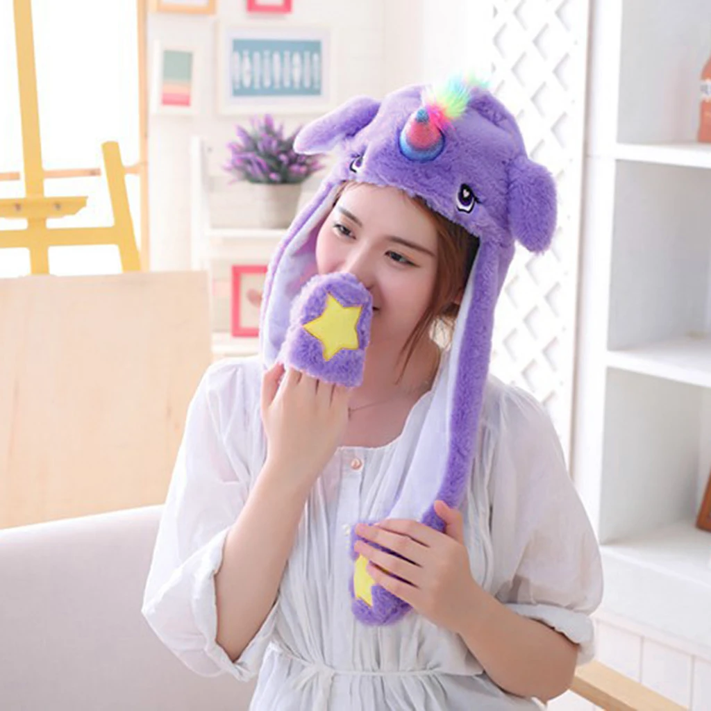 Novelty Funny Plush Animal Hat Cap Party Gift Halloween Christmas Party Fancy Dress Cosplay Photo Props