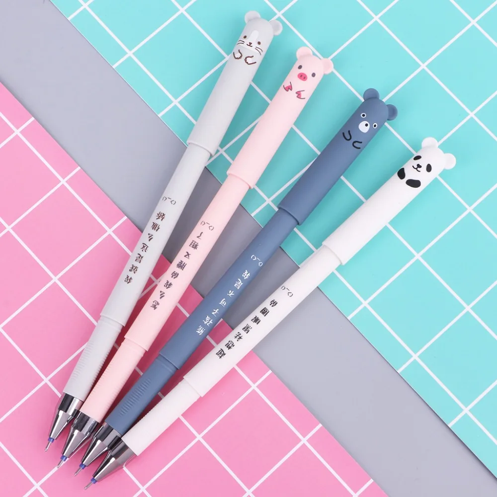 

3pcs Kawaii Cartoon Gel Pen Erasable School Office Supplies Stationery Student