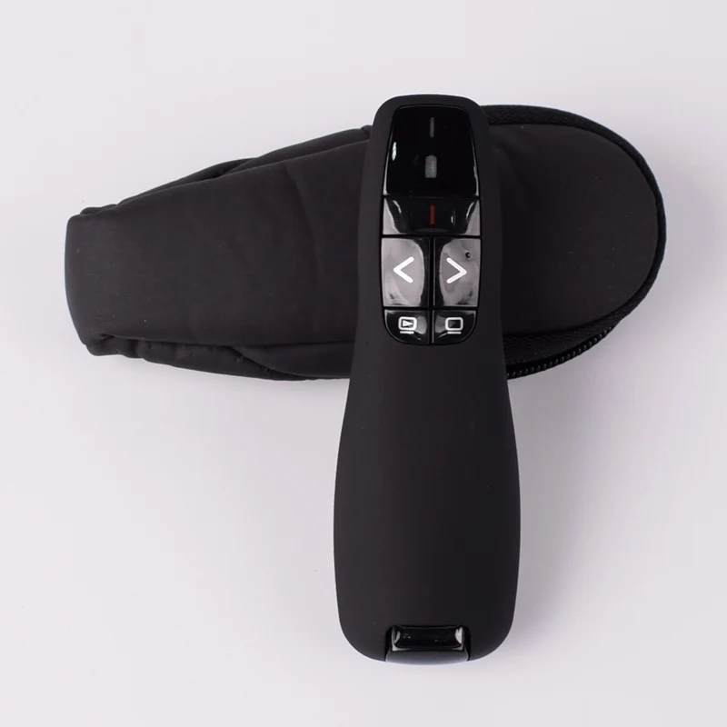 PPT Pointer with Remote Control, 2.4G USB Wireless Presenter for Power point, Replacement of Logi tech R400