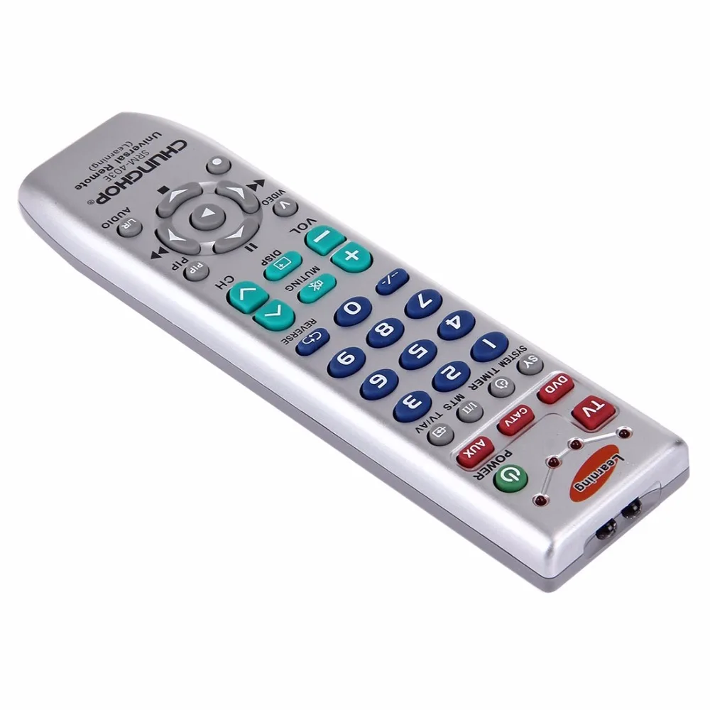 CHUNGHOP SRM-403E Universal Intelligent Learning-Type Remote Control for TV VCR SAT CBL HIFI DVD CD VCD and Others