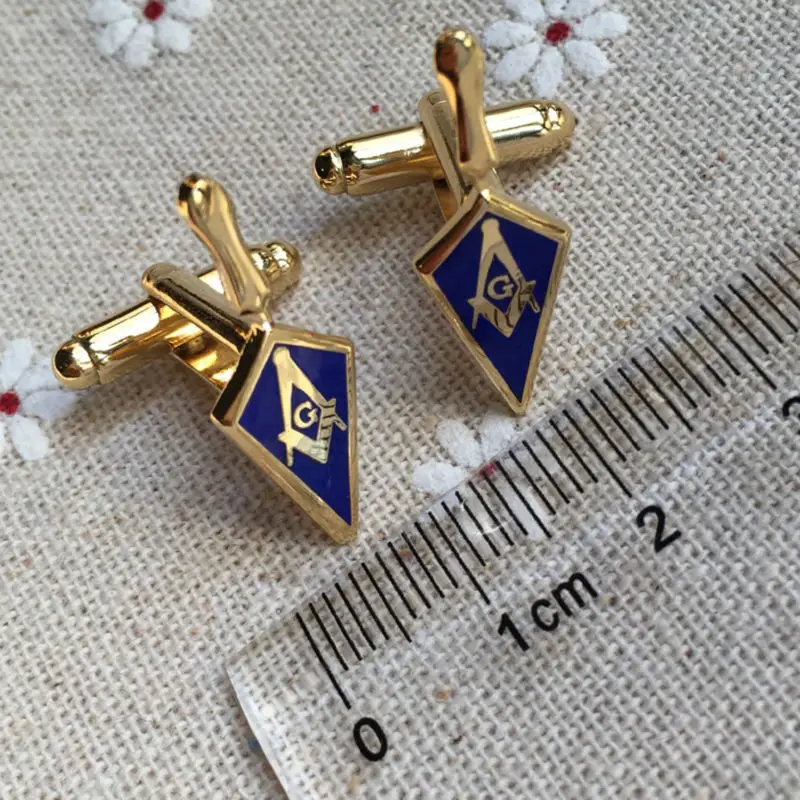 Запонки Freemason 1 &quot Бесплатная запонка для мастера масонского шпателя большая