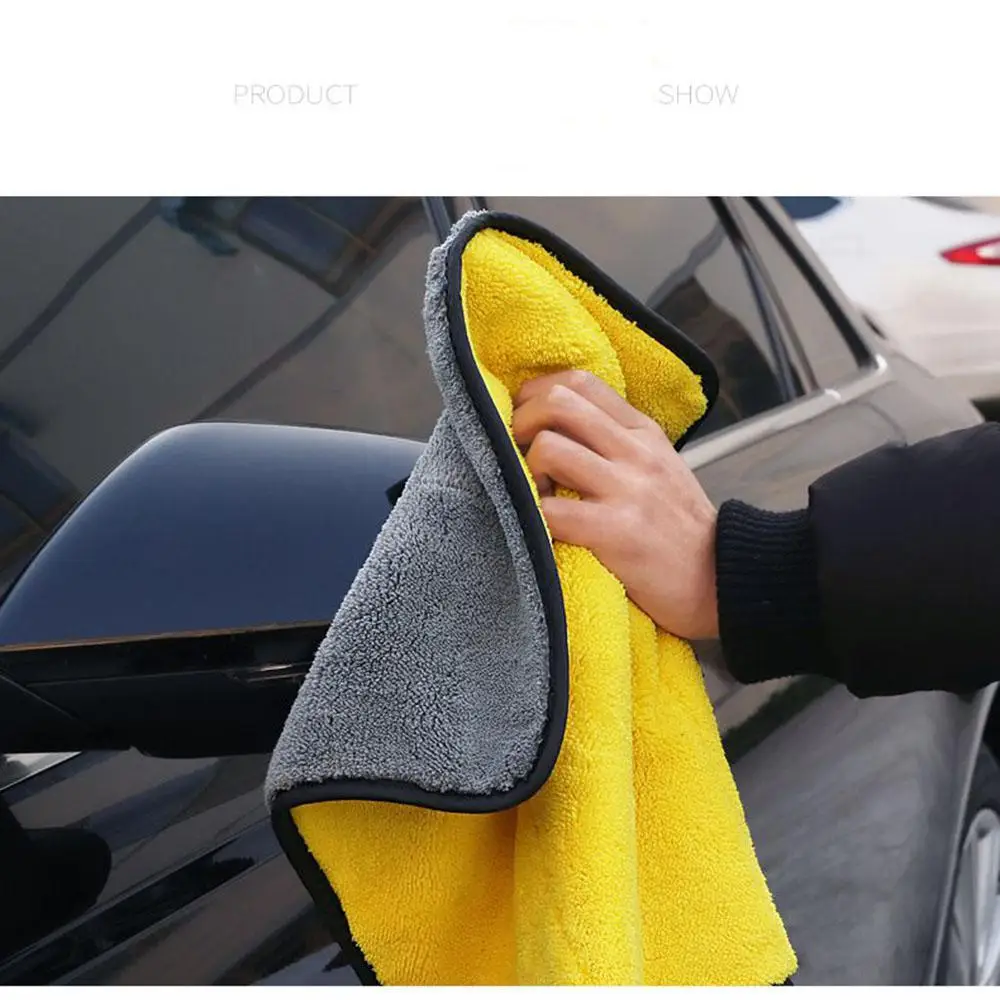 LumiParty Super Absorbent Car Wash Towel Soft Car Cleaning Drying Towel