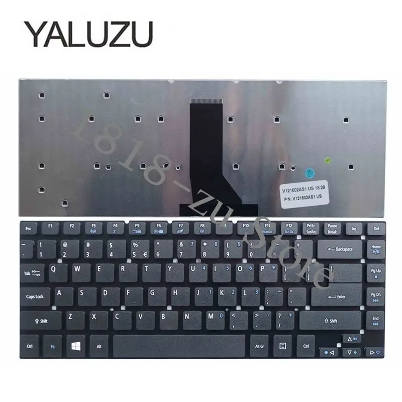 YALUZU Английский США клавиатура для acer Aspire Ultrabook V3-431 V3-471 V3-471G