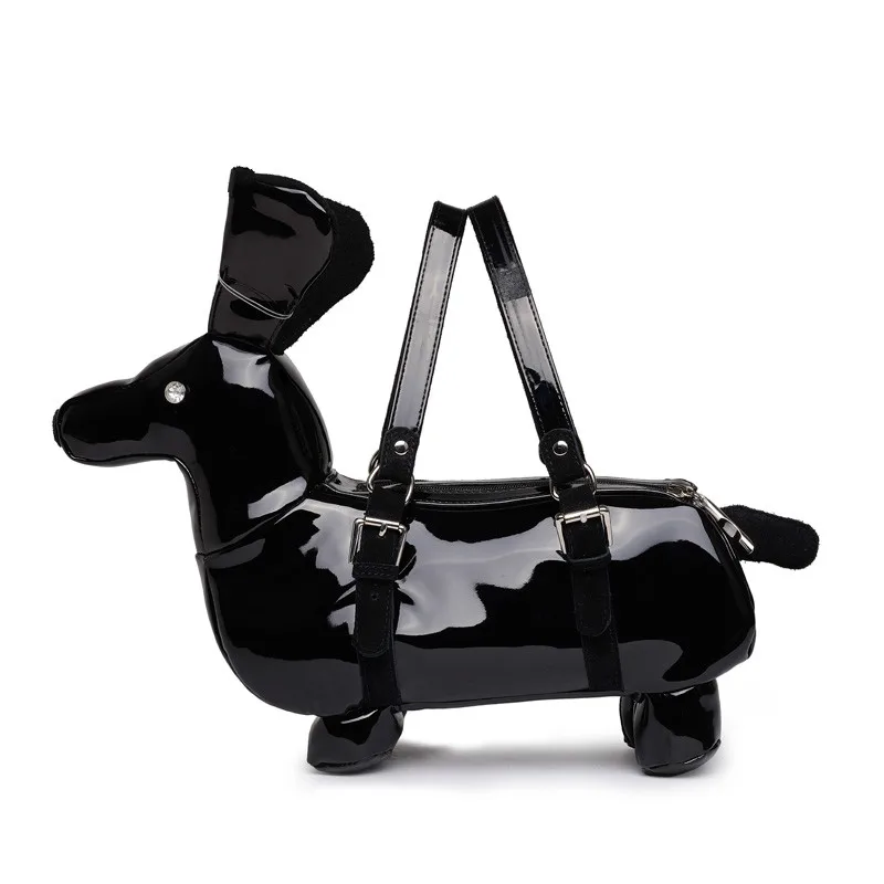 Brand High Quality Fashion Cute Dog Shape Handbag Dachshund Brand High Quality Fashion Cute Dog Shape Handbag Dachshund Las Novety Shoulder Bag In Bags From Luggage On