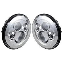 7-дюймовый круглый светодиодный проектор фара для Land Rover Defender фары высокой/ближнего света Harley светодиодные фары