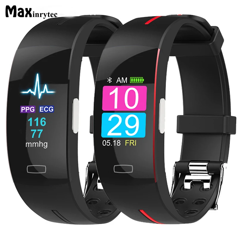 

H66Plus Smart Band PPG+ECG Accurate Heart Rate Monitor Blood Pressure Monitor Watches Bracelet pk Fitbits Intelligent Wristband