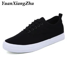 Classic Man Shoes Big Size 45 Men Canvas Shoes Vulcanize Mens Shoes Casual White Black Breathable Comfortable Lace Up Male Flats цена Classic Man Shoes Big Size 45 Men Canvas Shoes Vulcanize Mens Shoes Casual White Black Breathable Comfortable Lace Up Male Flats цены онлайн