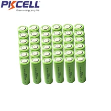 500 шт 4/5AA 1300mah 1,2 v перезаряжаемая NIMH батарея 4/5 aa 14430 батареи в плоской верхней не PCM в промышленной ПВХ упаковке