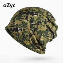 Ozyc камуфляж шапочки Женская зимняя обувь шляпы дамы Весна и Осень Шапки бренд Для женщин шляпы для девочек хип-горячие Skullies gorros