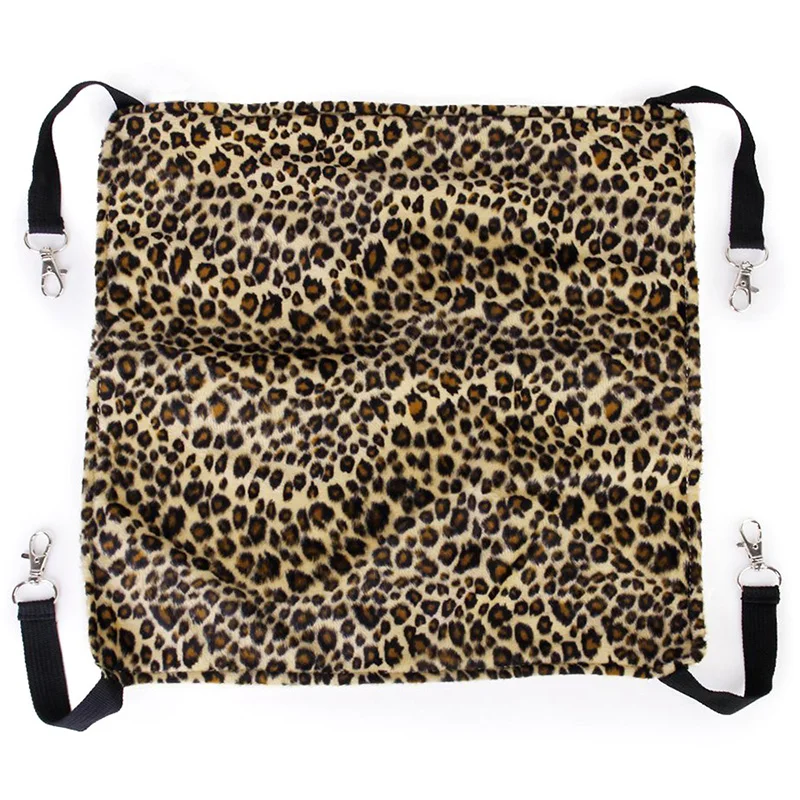 

Hammock Bed Swing Cage Mat for Cat (S 35cm * 35cm, Leopard)