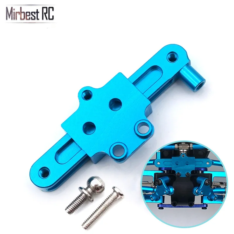 

Upgrade metal steering control component servo connector WLtoys 12428 12429 fy-03 JJRC Q39 1/12 RC car metal parts Boy toy