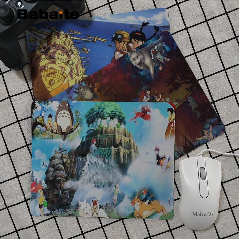 

Babaite Your Own Mats Hayao Miyazaki Office Mice Gamer Soft Mouse Pad Top Selling Wholesale Gaming Pad mouse