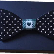 Дизайн сезона модный бренд из дерева ручной работы галстук-бабочка S бабочкой бабочка Gravata Галстуки для Для мужчин DIY Dot Для мужчин S деревянный галстук-бабочка дерево