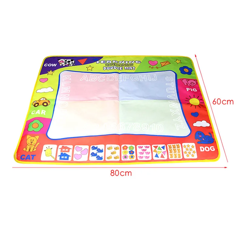 Children Doodle Mat Board With 2 Water Drawing Pens for Boy Girl Toddler Kids Educational Toy Gift 88 YJS Dropship