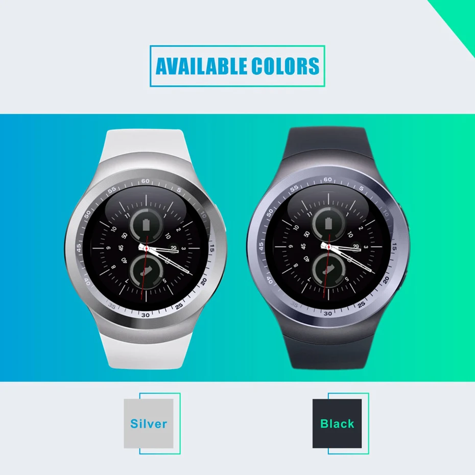 Y1 Bluetooth Smart Watches Support SIM Card Multi Language Sleep Monitor Sport Pedometer Smartwatch For Android Smartphone 2017 (1)
