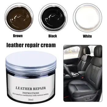 

Car Leather Seat Refurbishment Repair Leather Repair Filler Wipe Repair Cream Patch Dyed Complementary Color Renovation
