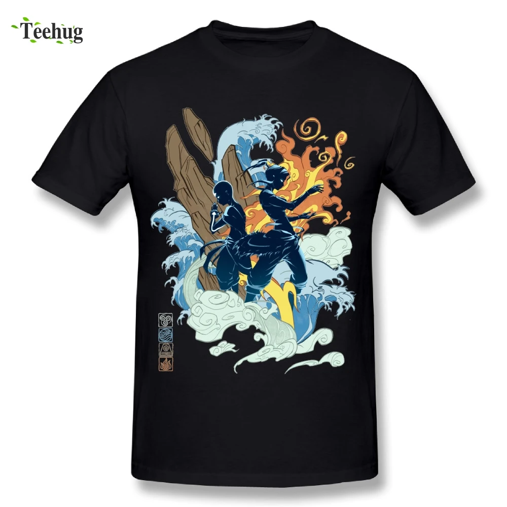 

Quality Men's Avatar The Last Airbender T Shirt The Legend of Korra T Shirt Summer Fashion Streetwear Camiseta