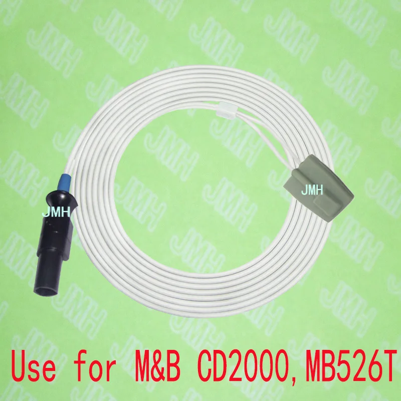 Совместим с M &amp B CD2000 MB526T монитором оксиметра педиатрический силиконовый мягкий