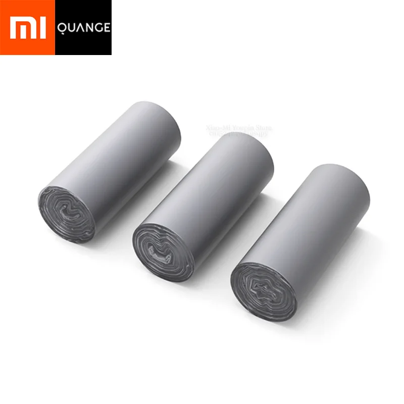 

Xiaomi Mijia Quan`ge Metal Color Garbage Bag Thicken HDPE Material Prevent Leakage Household Plastic Rubbish Bag