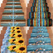 DIY 5 шт. 3D самоклеящаяся наклейка для лестницы стояк наклейка пол домашний декор для предотвращения скольжения для вашей безопасности