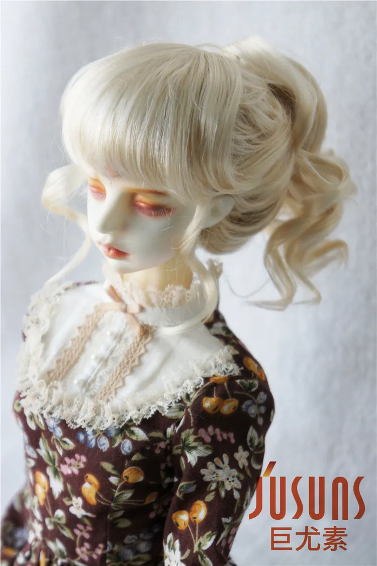 JD261 1/3 SD синтетический, мохеровый, для куклы парики Updo стиль BJD волосы