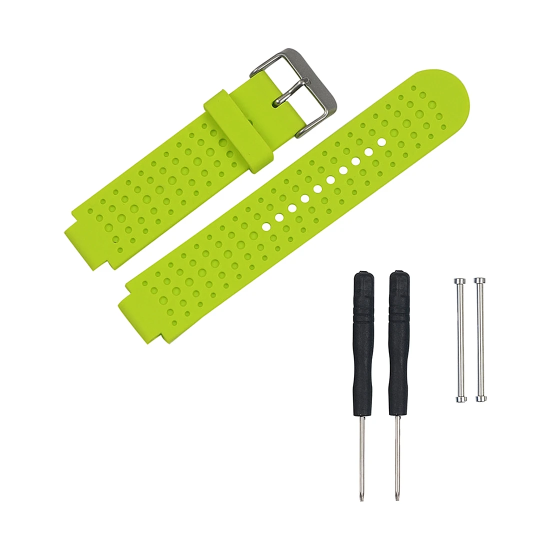 Soft Silicone Strap Replacement Watch Band For Garmin Forerunner 230/235/220 Yellow | Электроника