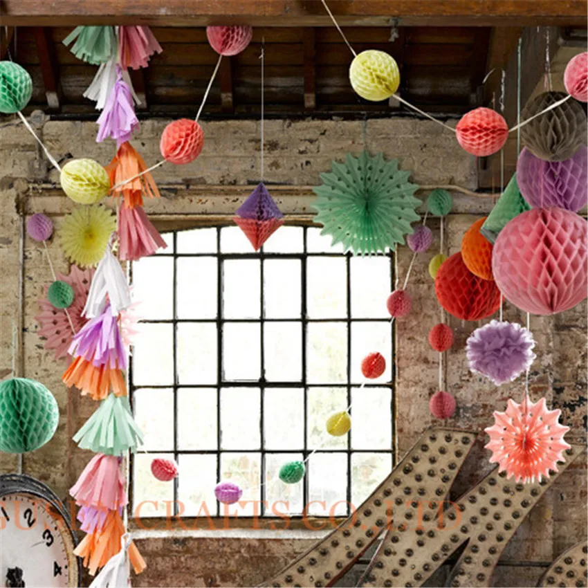 Год, китайские бумажные сотовые шары, фонарики, помпоны для свадьбы, дня рождения, вечеринки, домашний декор, топы, 8 дюймов, 20 см, серые шары