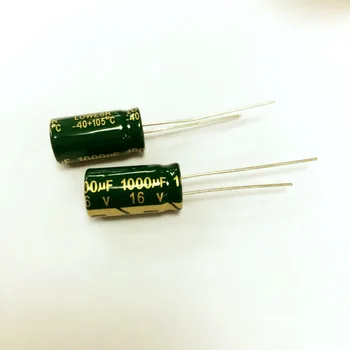 

Free Shipping 500PCS 1000UF 16V 8X16mm LOW ESR Aluminum Electrolytic Capacitor