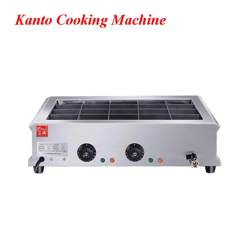 Commercial Stainless Steel Electric Hot Oden Machine 20 Grid Boiled Meat East Cooking EH-20A | Бытовая техника