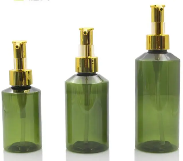 

10pcs/lot 100ml 150ml 200ml Refillable Empty Plastic Cream Lotion Dispenser Spray Pump Bottles for Cosmetic Shampoo Liquid Soap
