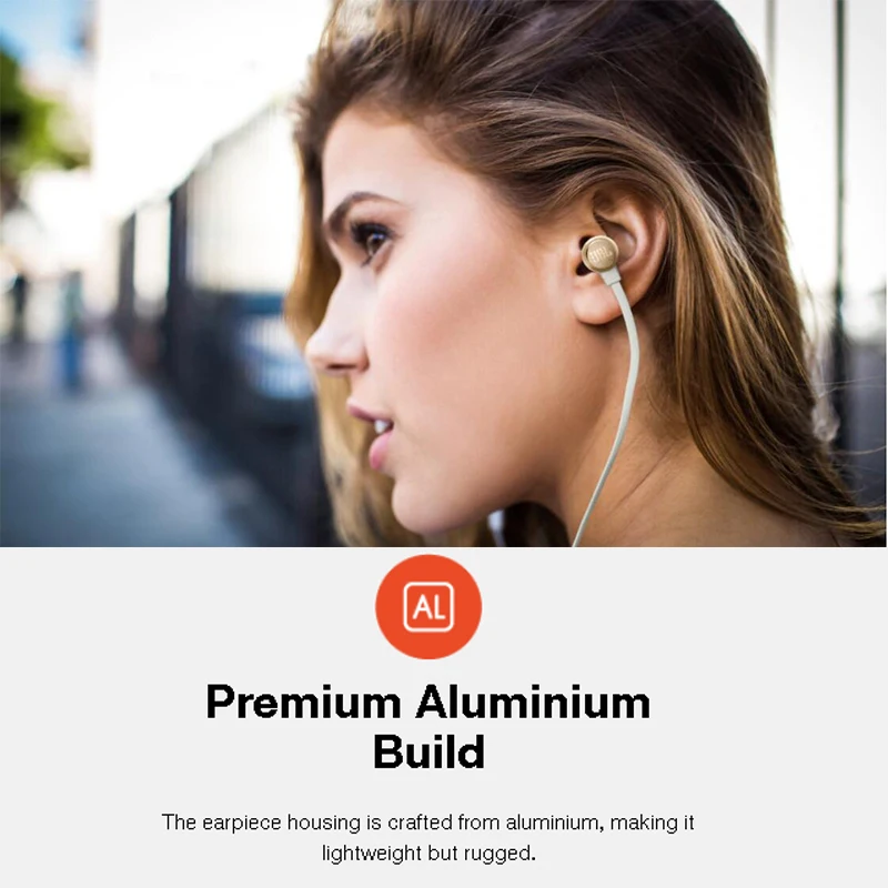 Original JBL TUNE 290 Wired Earphones Stereo Music Sports Bass Headset T290 1 Button Remote Hands free Call with Mic for iPhone
