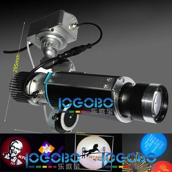 Goedkoop Heldere Indoor Afbeelding Roterende 20 W LED Custom Gobo Logo Reclame Signage 3d Logo Projectoren Licht Display Tekenen Advertentie