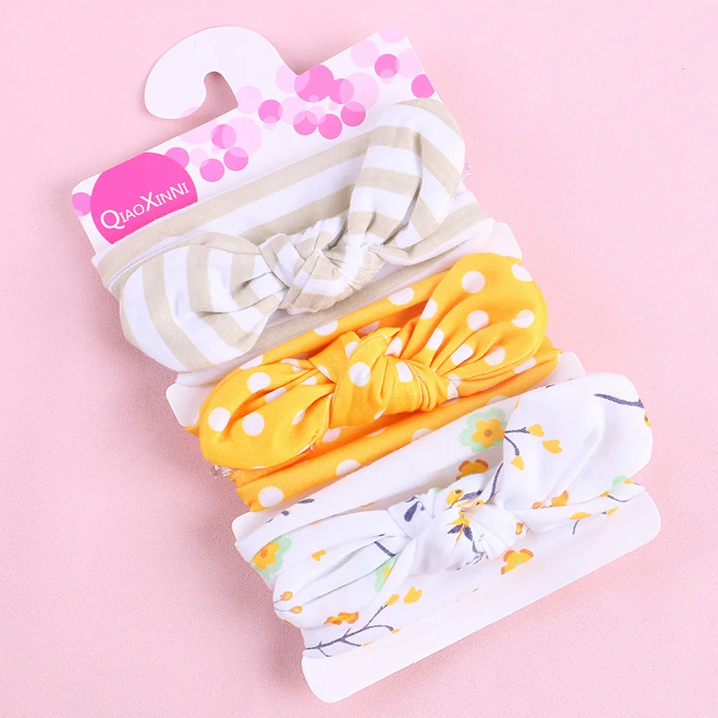 3 штуки, детские цветочные Hoofdband Meisjes, Детские Elastische Strik аксессуары, комплект, Новое поступление, Прямая поставка
