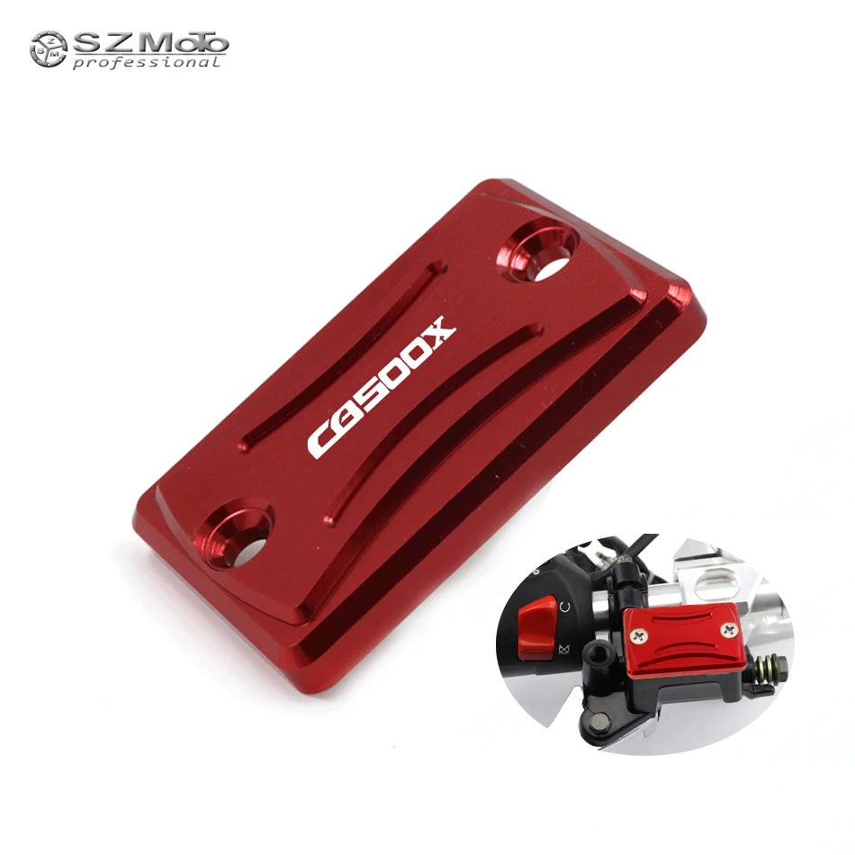 

Motorcycle Accessories Front Rear Brake Clutch Cylinder Fluid Reservoir Cover Cap For HONDA CB500X CB 500X 2013-2018 With Logo