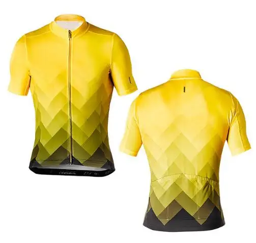 Лето г. Mavic трикотаж велосипедная форма Racing Джерсе для спортивного велосипеда Топы корректирующие одежда с короткими рукавами Майо ropa Ciclismo - Цвет: 4