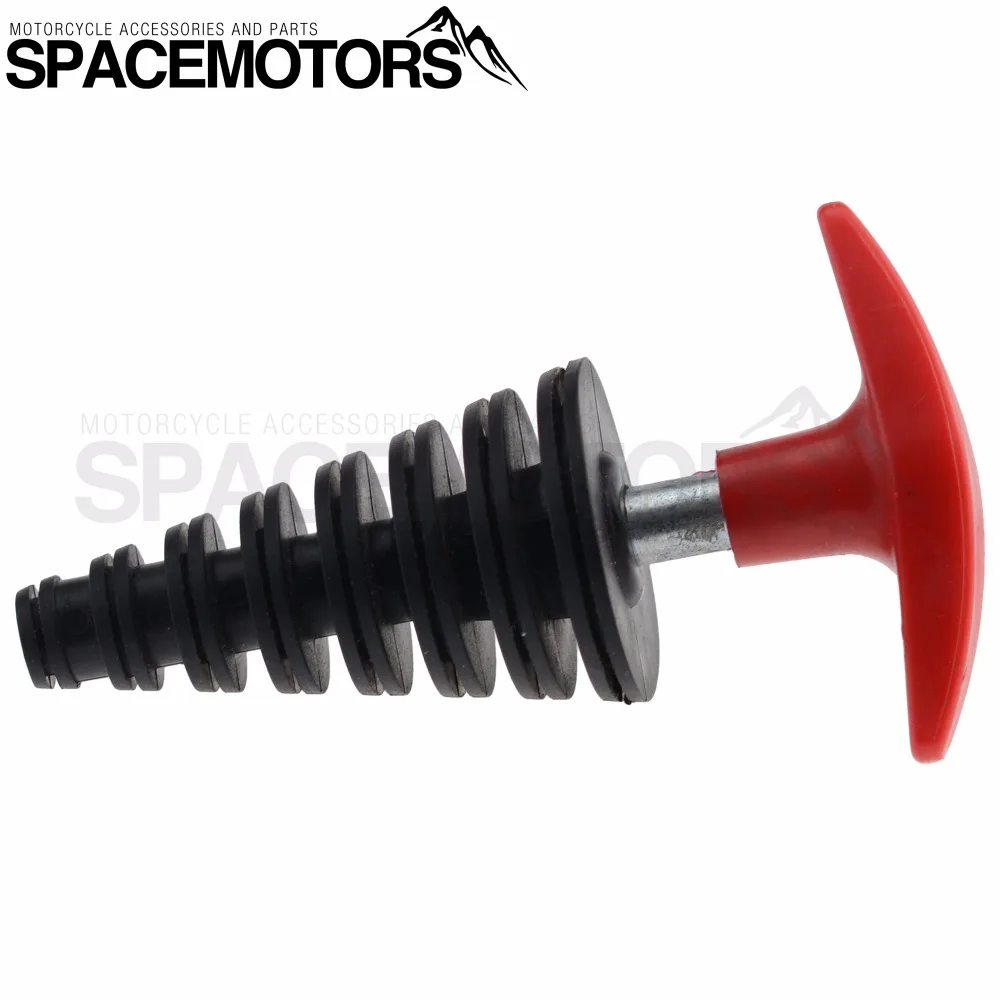 Exhaust Pipe Muffler Silencer Waterproof Wash Plug 15 30MM For Motorcycle Pit Dirt Bike PitBike