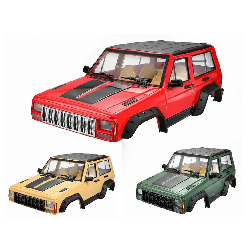 

1pcs Hard Plastic 313mm Wheelbase Body Car Shell for 1/10 RC Crawler Car Axial SCX10 & SCX10 II 90046 90047