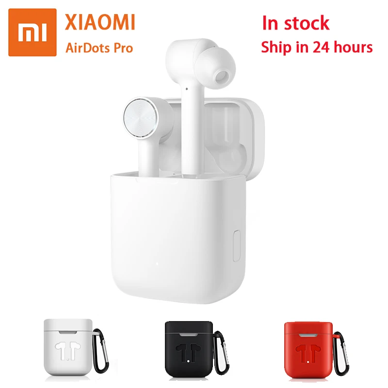Xiaomi Airdots Pro Наушники Bluetooth гарнитура стерео ANC переключатель ENC автоматическая