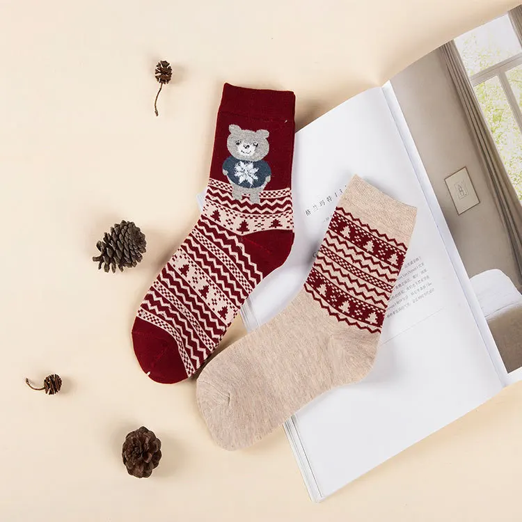 4pcs=2Pairs/lot Women Socks Cartoon Animals Cotton Kawaii Girl Short Harajuku Street Tide Casual Socks Christmas Gift Socks 4pcs=2Pairs/lot Women Socks Cartoon Animals Cotton Kawaii Girl Short Harajuku Street Tide Casual Socks Christmas Gift Socks