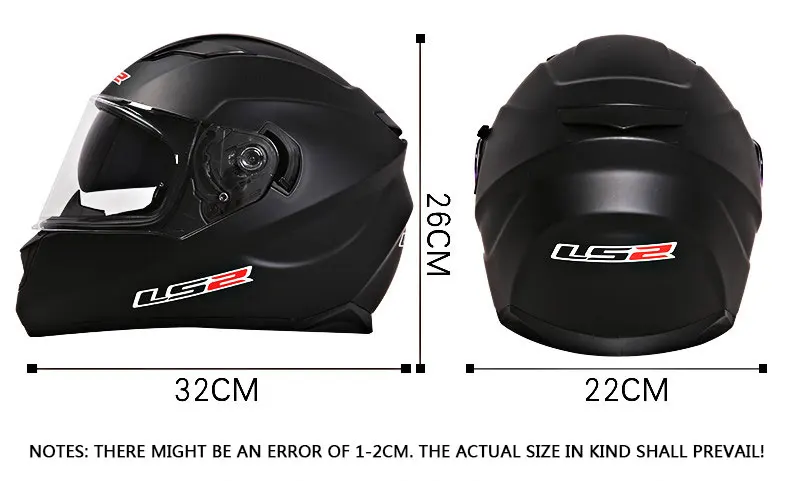 LS2 FF328 мотоциклетный шлем для мужчин и женщин Локомотив Лето Анти-туман полный шлем крышка четыре сезона универсальный шлем