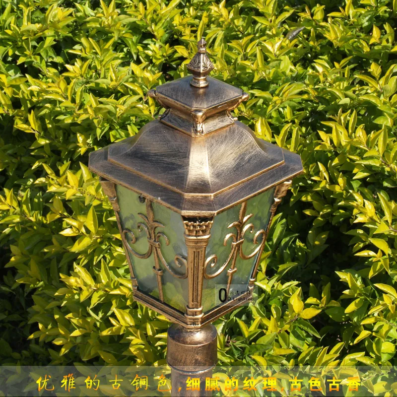 Grass lawn lamp outdoor waterproof European residential villas garden