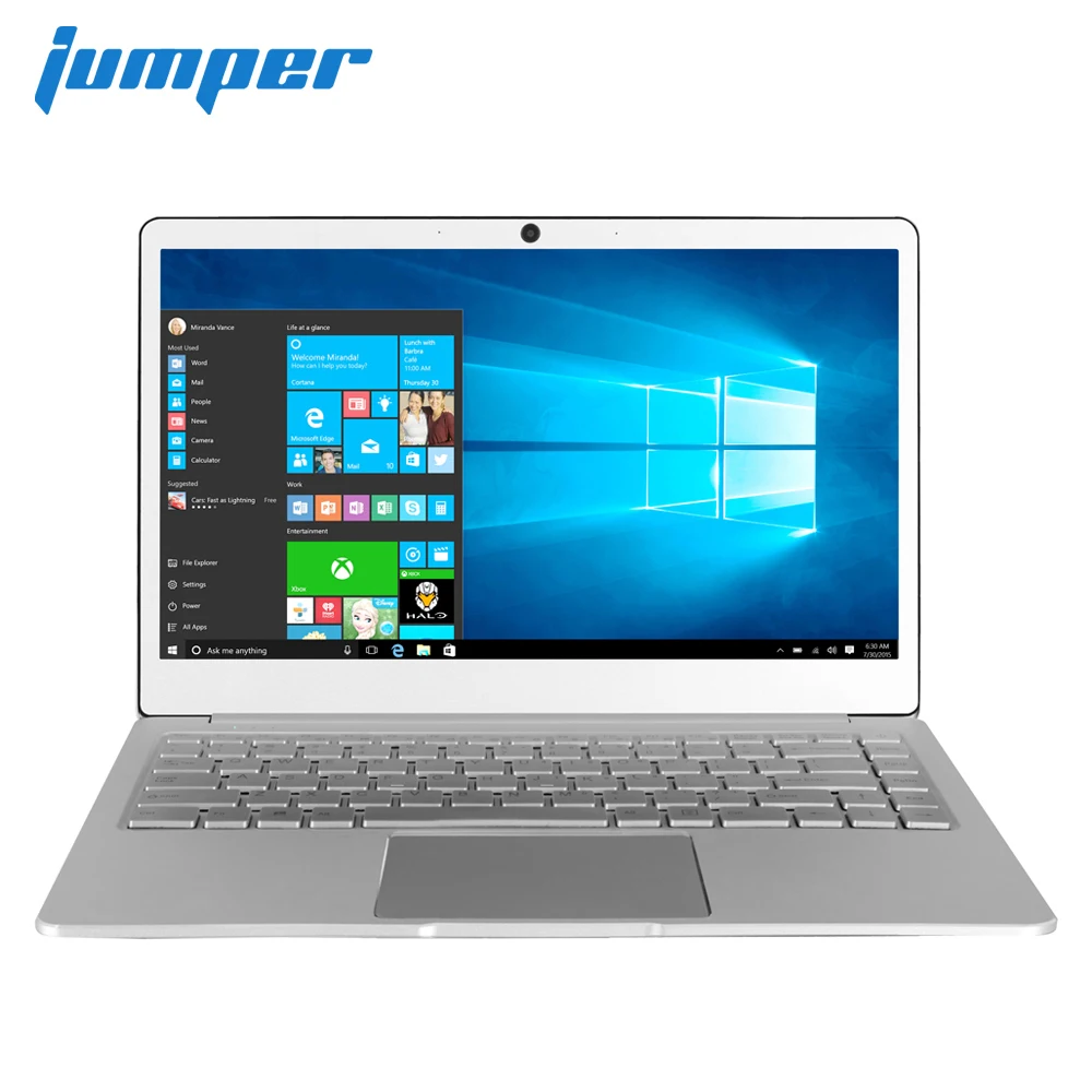 Джемпер EZbook X4 ноутбук 14 дюймов ips дисплей ноутбука клавиатура с подсветкой