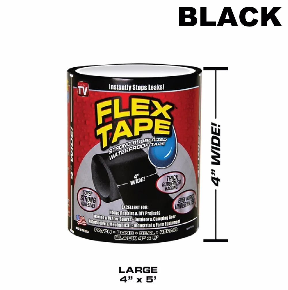 New Arrival 10cm 20cm 30cm Wide 3 Colors Flex Tape Strong Rubberized Waterproof Tape Hose Repair Connectors New Arrival 10cm 20cm 30cm Wide 3 Colors Flex Tape Strong Rubberized Waterproof Tape Hose Repair Connectors